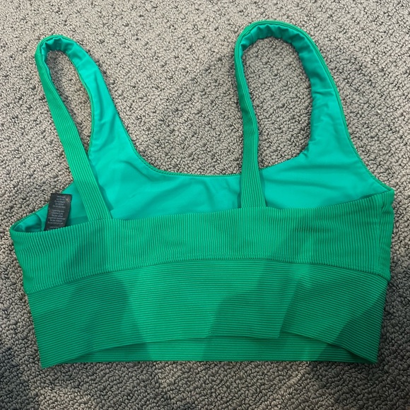 Beach Riot Green Sports Bra Intimates - Picture 2 of 2